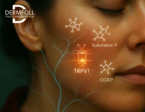 rosacea skin on face