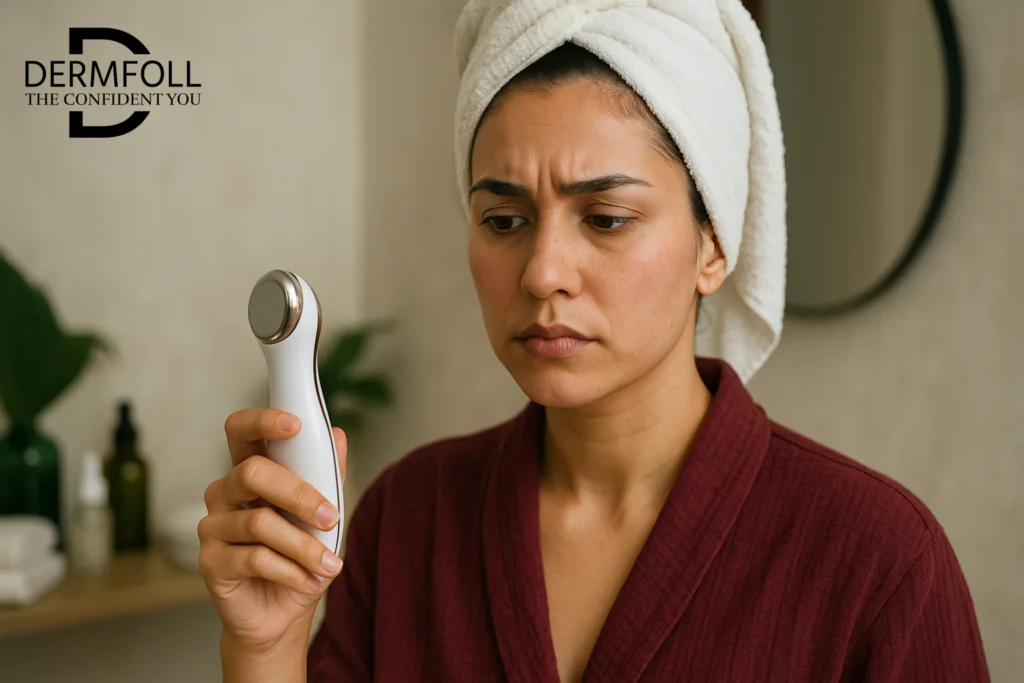 face skin sensitive to heat