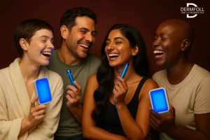 blue light led facial, led therapy at home