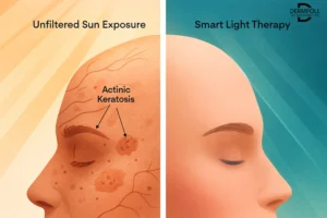 blue light therapy actinic keratosis